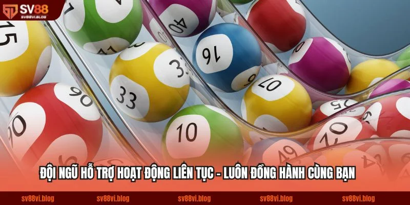Đội ngũ hỗ trợ hoạt động liên tục – luôn đồng hành cùng bạn