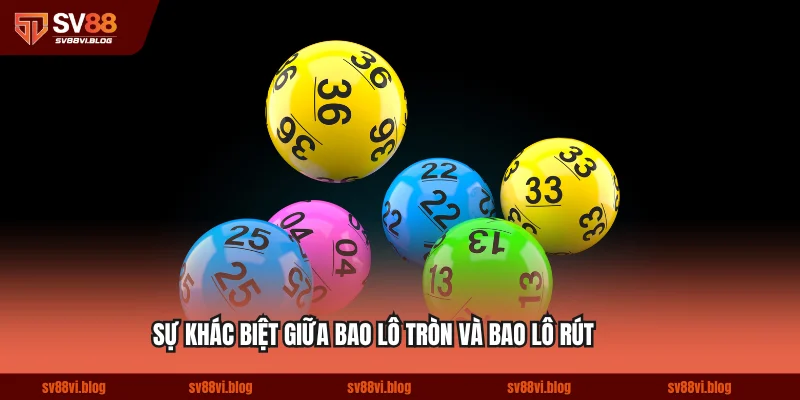 Sự khác biệt giữa bao lô tròn và bao lô rút